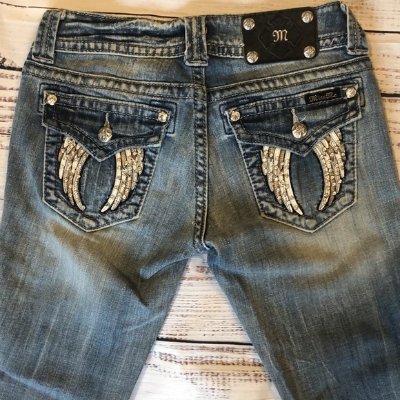 Nwot Miss Me Fallen Angel Wing Pockets 